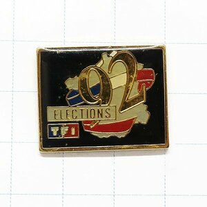 DKG★ PINS ピンズ ピンバッチ ピンバッジ ピンバッヂ P1883　TV局　TF1　テレビ局　テー・エフ・アン　テーエフアン　92