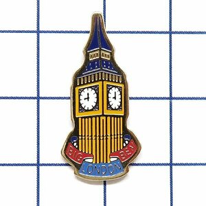 DKG★ PINS ピンズ ピンバッチ ピンバッジ ピンバッヂ P2578　BIG BEN　LONDON　ビックベン ロンドン 時計塔 大時鐘　ビッグ・ベン