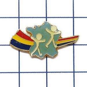 DKG★ PINS ピンズ ピンバッチ ピンバッジ ピンバッヂ P2609　虹　人　レインボー　フランス 形　