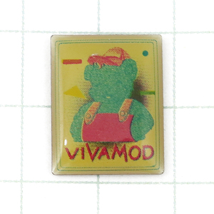 ★DKG★PINS ピンズ フランス 雑貨 ピンバッチ ピンバッジ ピンバッヂ P320　VIVAMOD 熊 くま クマ