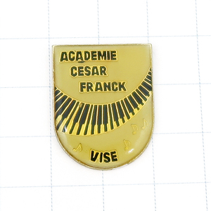 DKG★ PINS ピンズ ピンバッチ ピンバッジ ピンバッヂ P1445　ACADEMIE CESAR FRANCK VISE セザールフランク アカデミー 音楽学校 オルガン