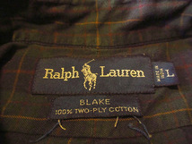 ビンテージ90's●Ralph Laurenチェックコットンボタンダウンシャツsize L●240513j6-m-lssh-drs古着1990sラルフローレン_画像4