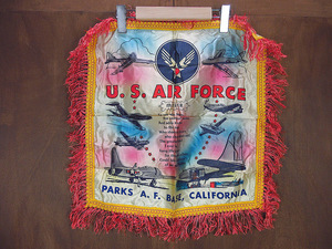  Vintage -60*s*U.S.AIR FORCE Hsu алый a pillow кейс *240520j7-otclct наволочка 1960s милитари 