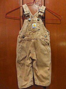 Carhartt●キッズダックオーバーオールsize 6M●240513c7-k-oval カーハート子供服オールインワン古着つなぎ