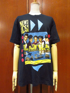 ビンテージ80's●DEADSTOCK NEW KIDS ON THE BLOCK MAGIC SUMMERツアーTシャツ黒size L●240522i3-m-tsh-bnニューキッズオンザブロック