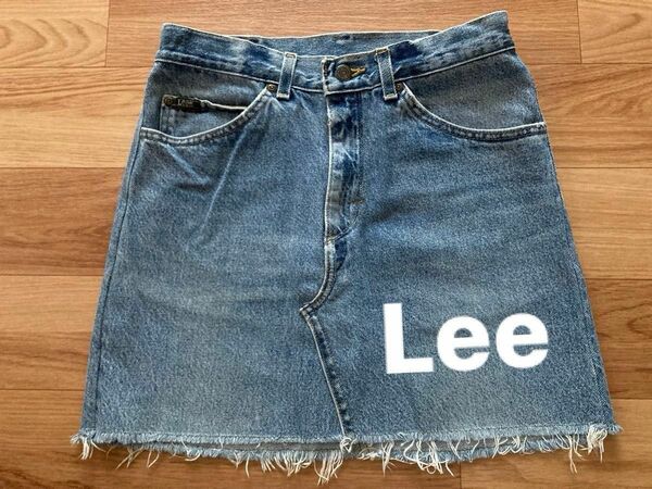 Lee ダメージデニムミニスカート