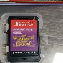 Nintendo Switch ソフト ポケットモンスター バイオレット ポケモン ニンテンドースイッチソフト ユーズド_画像5