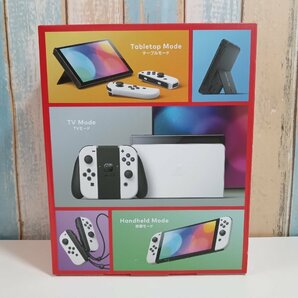 Nintendo Switch ニンテンドースイッチ 本体 有機ELモデル Joy-Con(L)/(R) ホワイト HEG-S-KAAAA 未使用品 ②の画像2
