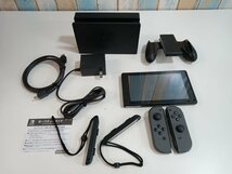 Nintendo Switch ニンテンドースイッチ 本体 Joy-Con(L)/(R) グレー HAD-S-KAAAA ユーズド_画像4