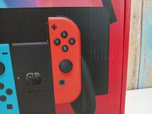 Nintendo Switch ニンテンドースイッチ 本体 有機ELモデル HEG-S-KABAA ネオンブルー ネオンレッド 未使用品 ②_画像2