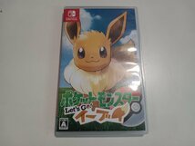 Nintendo Switch ソフト ポケットモンスター Let's Go! イーブイ ポケモン ユーズド_画像1