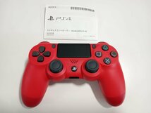 PS4 DUALSHOCK 4 Wireless Controller ワイヤレスコントローラー ジェットブラック ＆マグマレッド CUH-ZCT2J CUH-ZCT2J ユーズド_画像2