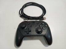 Nintendo Switch Proコントローラー HAC-A-FSSKA 2点、HORI カラオケマイク NSW-088 プロコン 動作確認済み スイッチ ユーズド_画像5