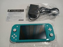 Nintendo switch Lite ニンテンドースイッチライト本体 ターコイズ HDH-S-BAZAA ユーズド_画像3