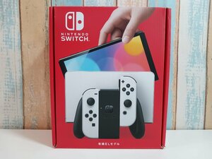 Nintendo Switch Nintendo switch body have machine EL model Joy-Con(L)/(R) white HEG-S-KAAAA used 