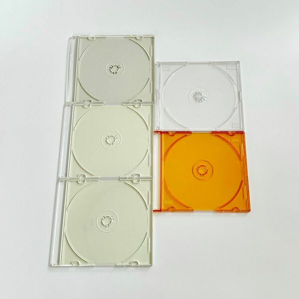 CD DVD 薄型プラケース 空きケース 5枚セット