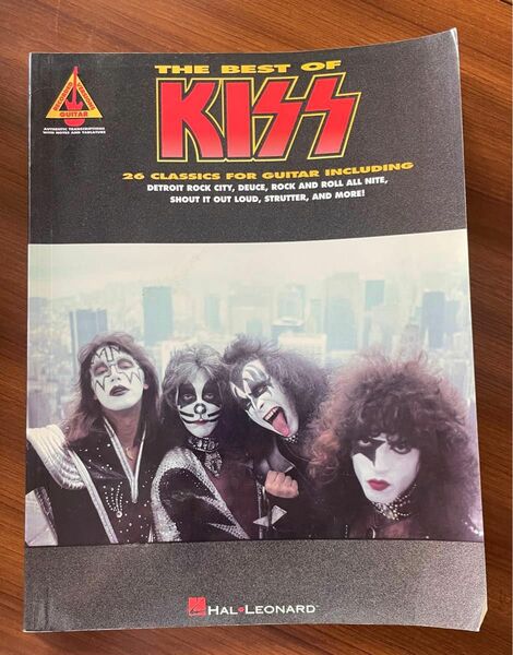 ★ THE BEST OF KISS GUITAR SCORE ザ・ベスト・ オブ・キッス 全26曲 楽譜 ギタースコア タブ譜