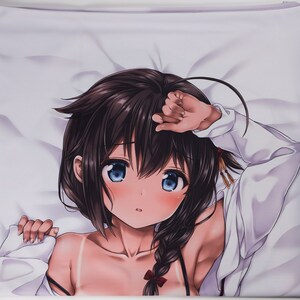  rainbow origin young lady Kantai collection sunburn hour rain Dakimakura cover 