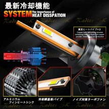 ヘッドライト ロービームバルブ LED H4 シーマ Y32 日産 H3.8～H5.8 爆光 24000lm RadiesSK 左右セット_画像7