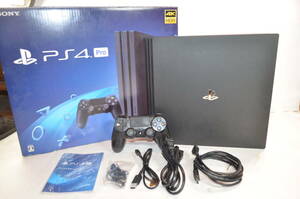 ★動作良好★PS4 pro 本体 CUH-7100b 1TB ジェットブラック★jet black★プレステ４ PlayStation4★