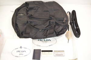 ★未使用品★PRADA プラダ ボストンバッグ B4651★ナイロン ブラック★