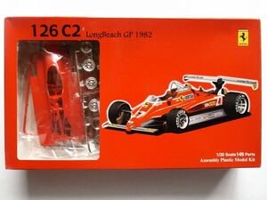 * Fujimi 1/20 Ferrari 126 C2 1982 год длинный пляж GP Ferrari 126C LongBeach GP 1982 #GP2