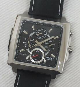 【中古動作品】★CASIO EDIFICEカシオ エディフィス EF324 マルチファンクションクォーツ メンズ 腕時計 海外モデル JAPAN MOV'T