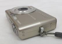 【中古動作品】★CASIO EXILIM EX-Z600 カシオ コンパクトデジタルカメラ ゴールド 6.0 MEGA PIXELS 元箱・付属品付_画像6