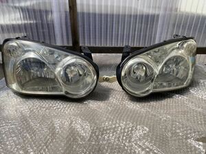 【希少】 【匿名配送】Impreza WRX STi Genuine ヘッドLight leftrightset 