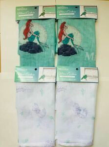  Little Mermaid Ariel franc da- minicar ton cafe curtain 4 pieces set Disney Princess set sale new goods unused 