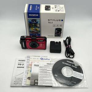 OLYMPUS オリンパス STYLUS TG-2 デジタルカメラ 4.5-18.0mm 1：2.0-4.9 箱付 動作確認済 現状品