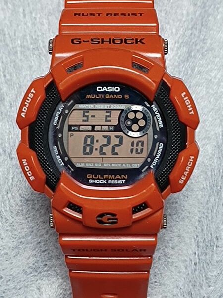 カシオ CASIO G-SHOCK GULFMAN GW-9100R 電波ソーラー メンインレスキュー