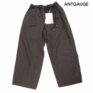 [ new goods unused ] ANTGAUGE Anne to gauge spring summer flax linen.! Roo z strut ankle pants Sz.L lady's gray K4B00359_4#P