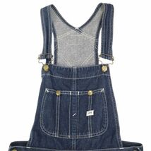 Lee リー 通年 LL1154 TAPERD OVERALL♪ テーパード デニム オーバーオール サロペット パンツ Sz.M　レディース　K4B00356_4#R_画像2