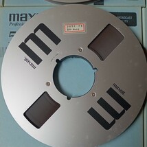 Maxell/マクセルメタルリール10号オープンリールテープMaxellXLI50-120B BQ9本　XLI120B PRO１本トータル10本全テープ付録音済みテープ。　_画像6