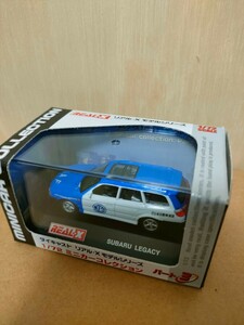 〓ダイキャスト リアル-X モデルシリーズ●スバル/SUBARU●レガシィ/LEGACY●JAF/日本自動車連盟●1/72ミニカー●REAL-X〓