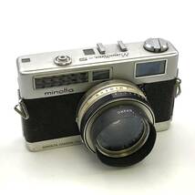 0512M☆【ミノルタ】minolta Minoltina-S ミノルチナ 長期保管品 シャッター確認 ジャンク扱い_画像1