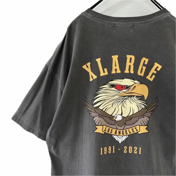 XLARGE エクストララージ tシャツ 鷹　イーグル