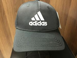 adidas Cap アディダス キャップ　帽子　ブラック黒　系　男女用　フリーサイズ　