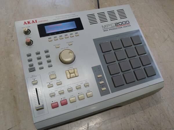 メンテ済！ AKAI MPC2000 スイッチ+スライダー全交換！