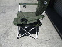 コールマン アウトドア キャンピングチェア 椅子　アウトドアチェア　折りたたみ　1人　キャンプ　グリーン_画像3