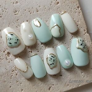 No.45/ネイルチップ 春夏ネイル/パステル