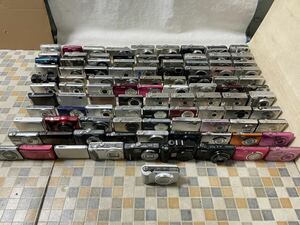 デジタルカメラ　100台　まとめ　SONY Canon OLYMPUS CASIO Nikon FUJIFILM Panasonic Finepix デジカメ　コンパクトデジタルカメラ 