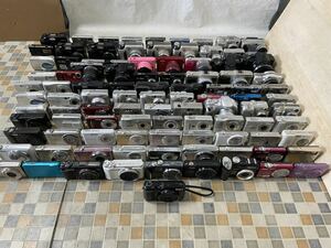 デジタルカメラ　100台　まとめ　SONY Canon OLYMPUS CASIO Nikon FUJIFILM Panasonic Finepix デジカメ　コンパクトデジタルカメラ 