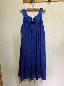 A・S・P エーエスピー　コローレ　ドレス　ワンピース　ノースリーブ　日本製　青