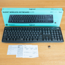 ロジクール ワイヤレスキーボード K295 静音 耐水 キーボード 無線 Unifying 国内正規品_画像1