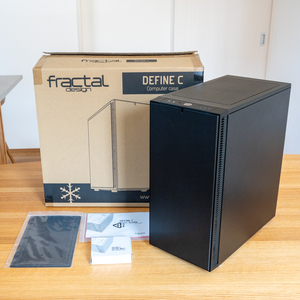 Fractal Design Define C Black FD-CA-DEF-C-BK 付属品あり