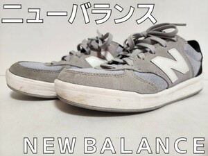 ★◆ニューバランス◆ＮＥＷ ＢＡＬＡＮＣＥ◆スニーカー◆ＣＲＴ３００ＡＢ◆グレー×ホワイト×ブラック◆２３.０cm◆ＪＫ◆中古品◆★