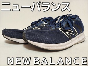 ★◆ニューバランス◆ＮＥＷ ＢＡＬＡＮＣＥ◆４１３ スニーカー◆Ｍ４１３ＤＹ２◆ネイビー×ホワイト◆２６.０cm◆ＤＣ◆中古品◆★