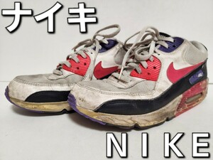 ★◆ナイキ◆NIKE◆エア マックス ９０ エッセンシャル◆AIR MAX 90 ESSENTIAL◆AJ1285-106◆ホワイト×ブラック◆26.0cm◆DK◆中古品◆★